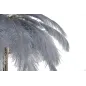 LAMPA STOŁOWA PALM SZARA 55X60 cm
